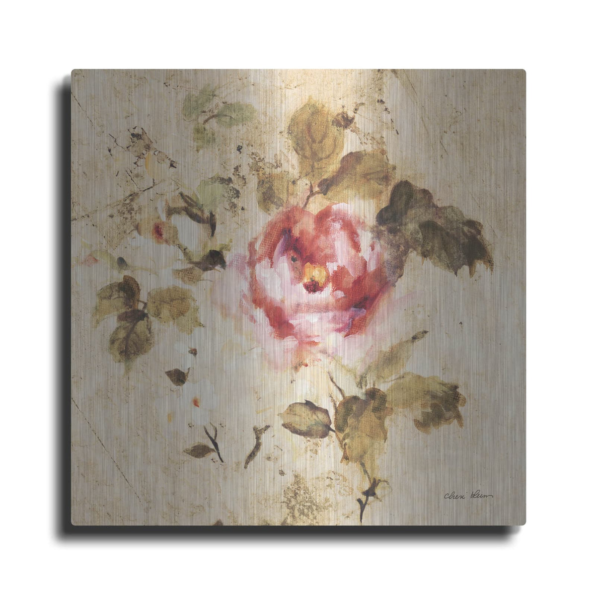 'Spring Roses 2' by Cheri Blum – Metal Wall Art