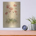 'Sunshine Poppies' by Cheri Blum – Metal Wall Art, 12x16 room view