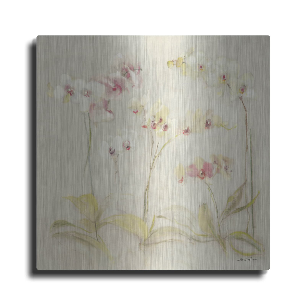'The Dance Of The Orchids 2' by Cheri Blum – Metal Wall Art