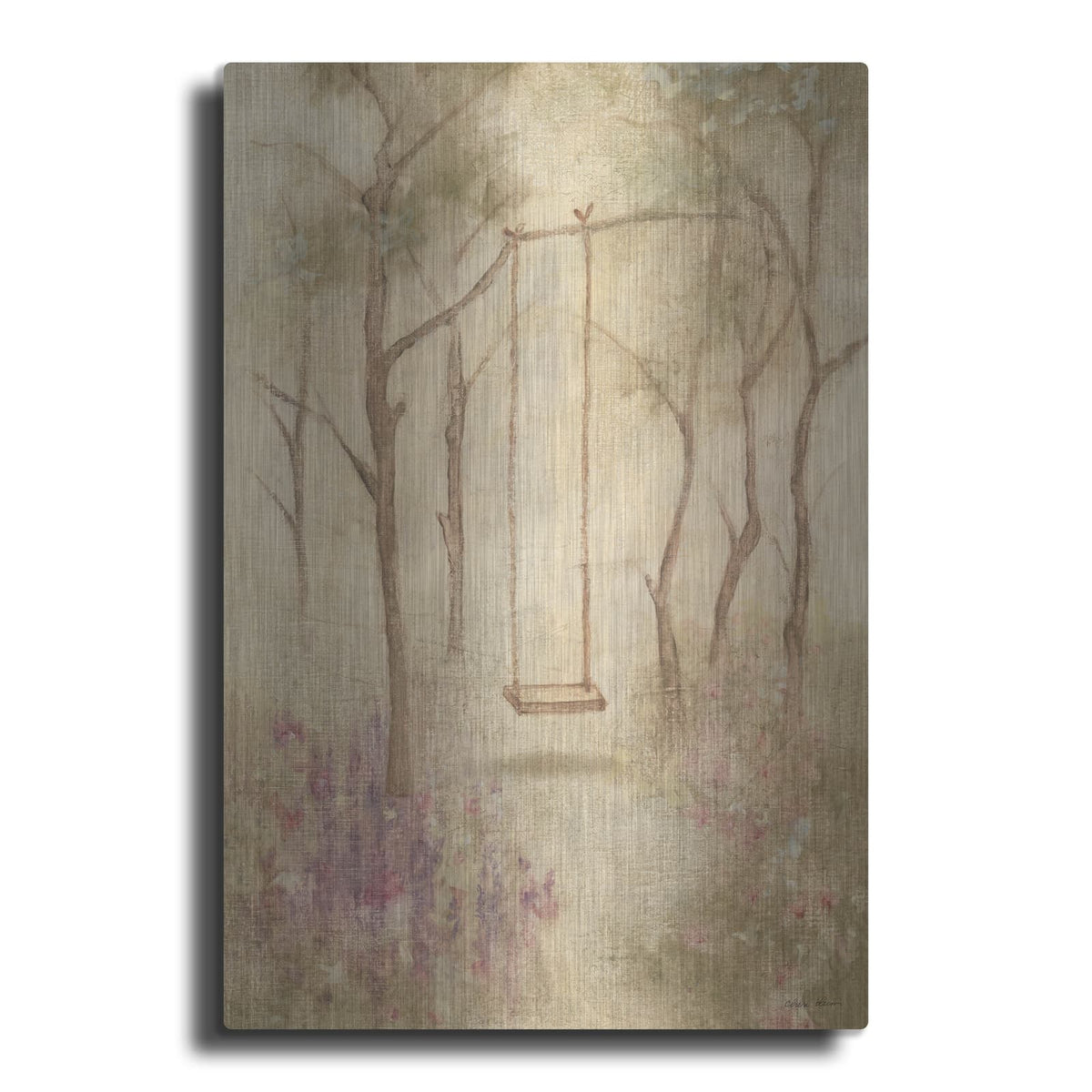 'The Swing Crop' by Cheri Blum – Metal Wall Art