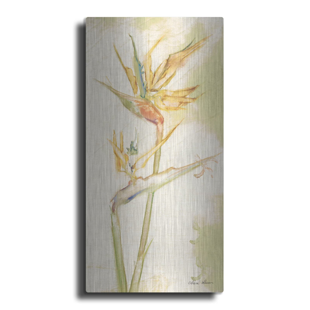 'Tropical Floral 2 Light' by Cheri Blum – Metal Wall Art