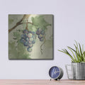 'Vintage Cabernet' by Cheri Blum – Metal Wall Art, 12x12 room view