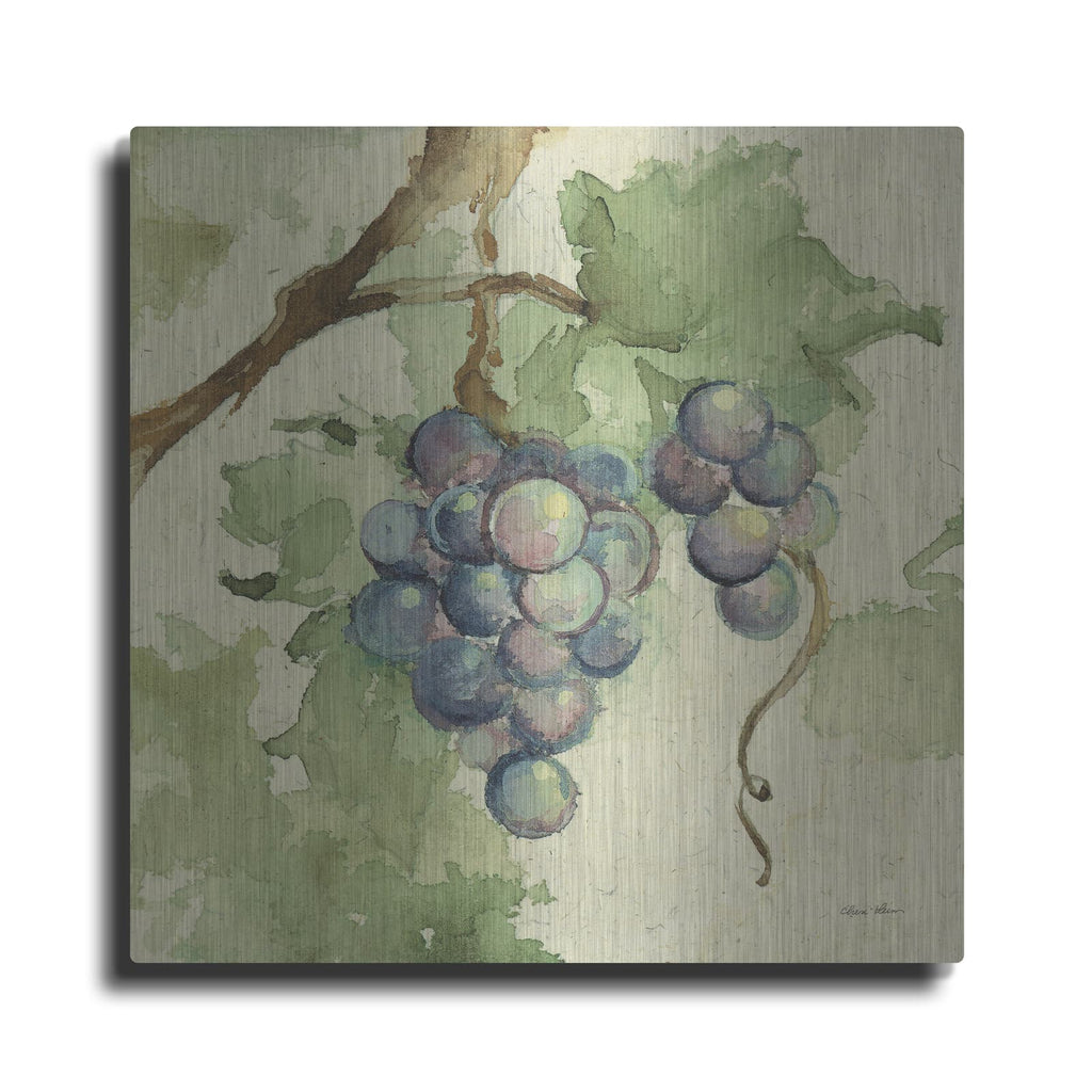 'Vintage Cabernet' by Cheri Blum – Metal Wall Art