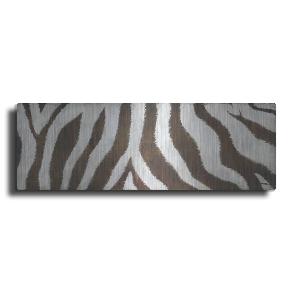 'Different Stripes' by Britt Hallowell – Metal Wall Art