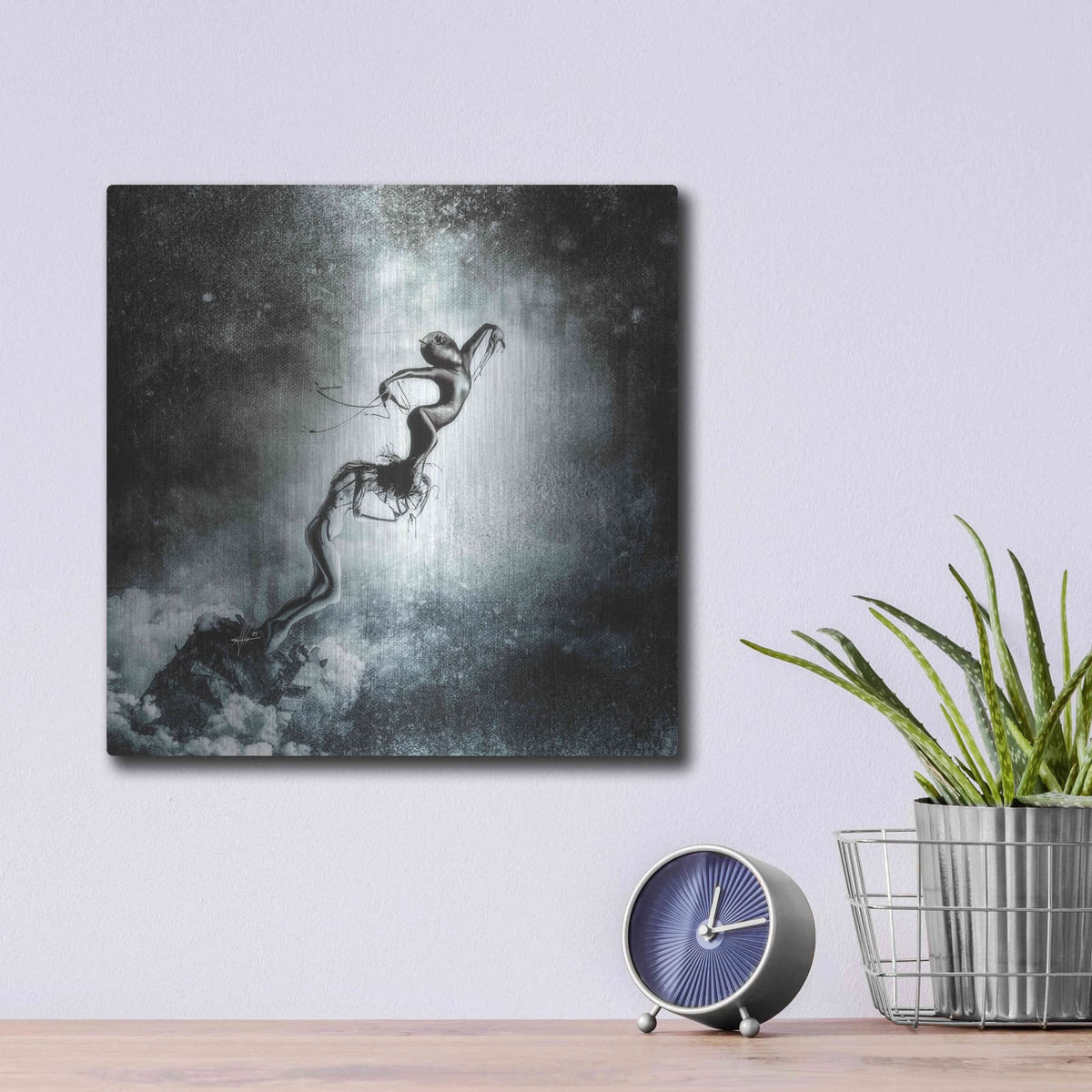 'Host' by Mario Sanchez Nevado – Metal Wall Art, 12x12 room view