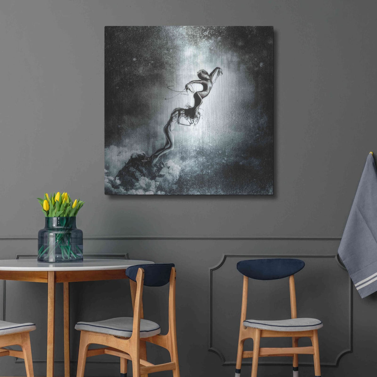 'Host' by Mario Sanchez Nevado – Metal Wall Art, 36x36 room view