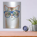 'Bespectacled Pet 2' by Melissa Averinos – Metal Wall Art, 12x16 room view