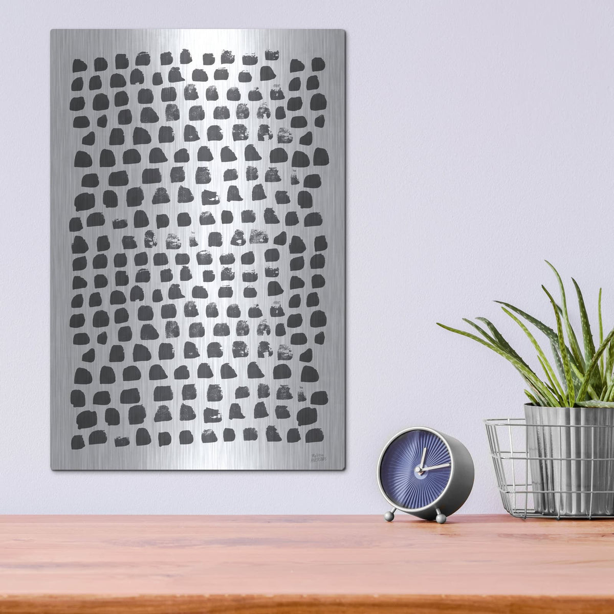 'Drops Of Kindness' by Melissa Averinos – Metal Wall Art, 12x16 room view