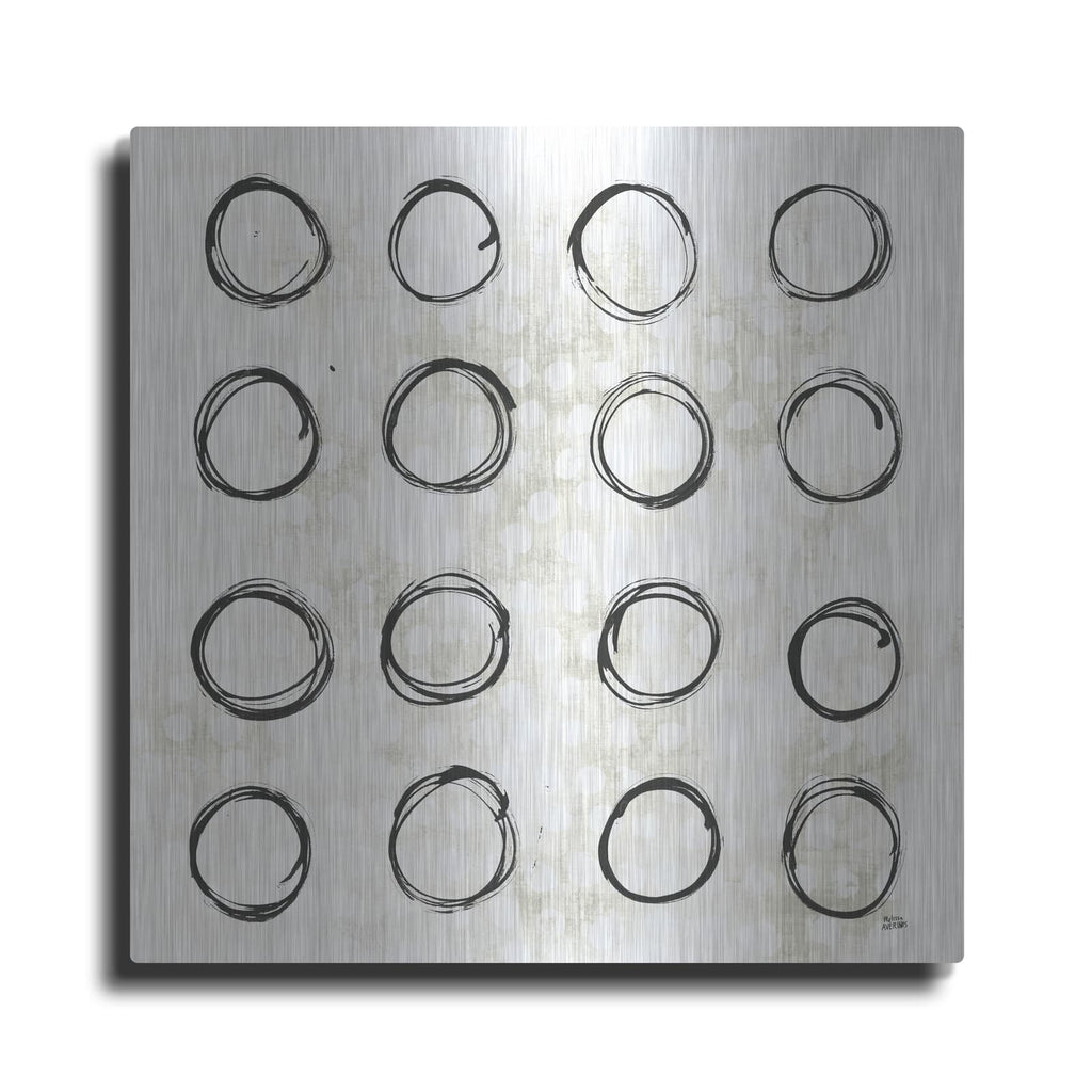 'Eclipse 3 Neutral' by Melissa Averinos – Metal Wall Art