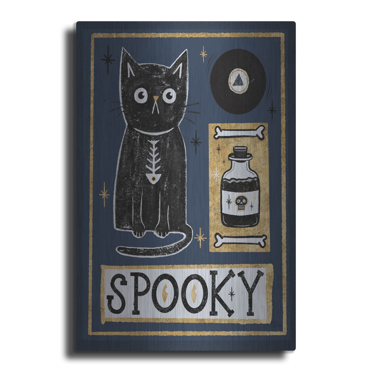 'Frightfully Wicked 3 Dark' by Melissa Averinos – Metal Wall Art