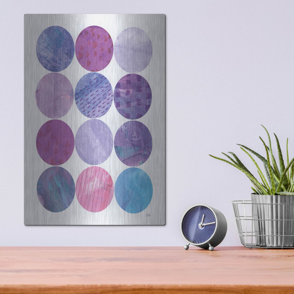 'Kitchen Garden Dots 2' by Melissa Averinos – Metal Wall Art, 12x16 room view