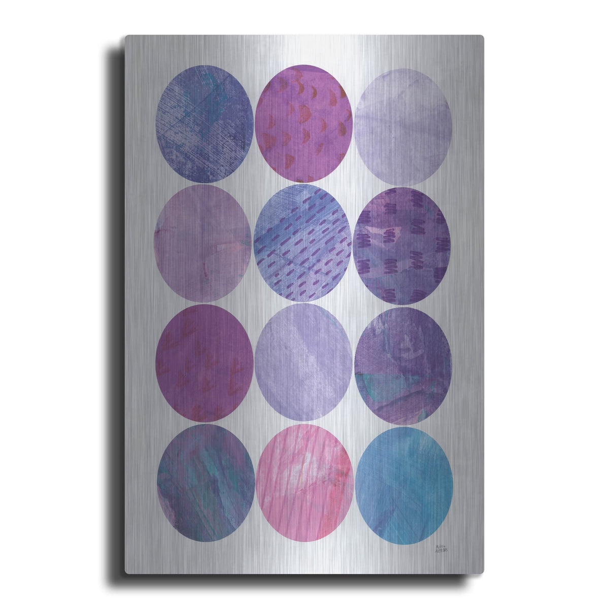 'Kitchen Garden Dots 2' by Melissa Averinos – Metal Wall Art