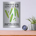 'Kitchen Garden Seed Packet 2' by Melissa Averinos – Metal Wall Art, 12x16 room view
