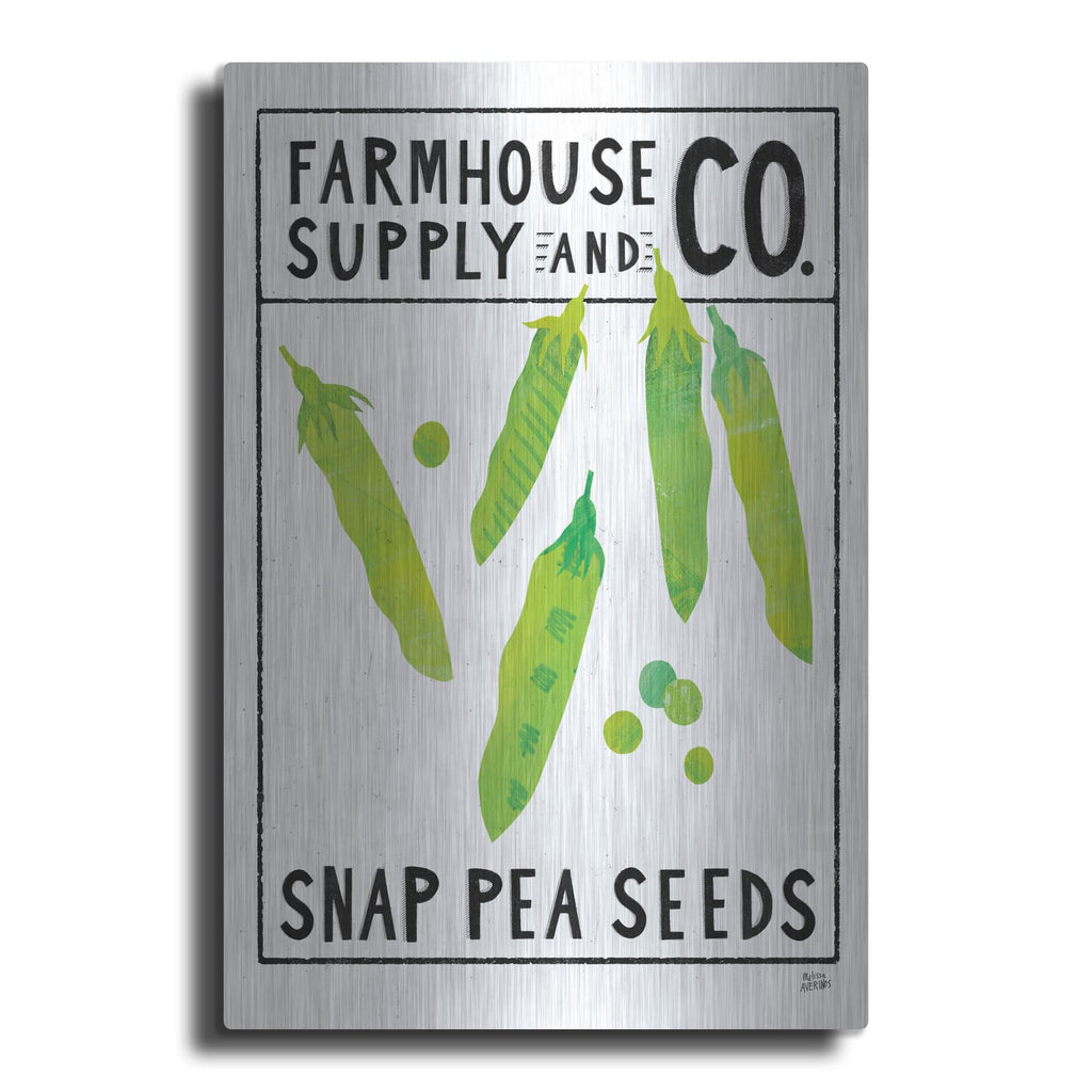 'Kitchen Garden Seed Packet 2' by Melissa Averinos – Metal Wall Art