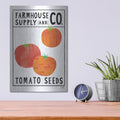 'Kitchen Garden Seed Packet 3' by Melissa Averinos – Metal Wall Art, 12x16 room view