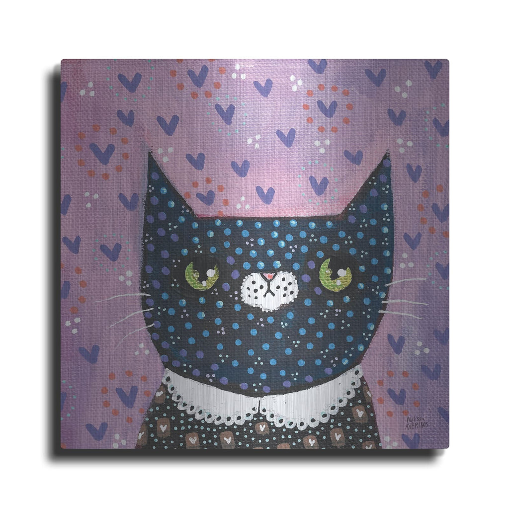 'Kooky Cat 1' by Melissa Averinos – Metal Wall Art