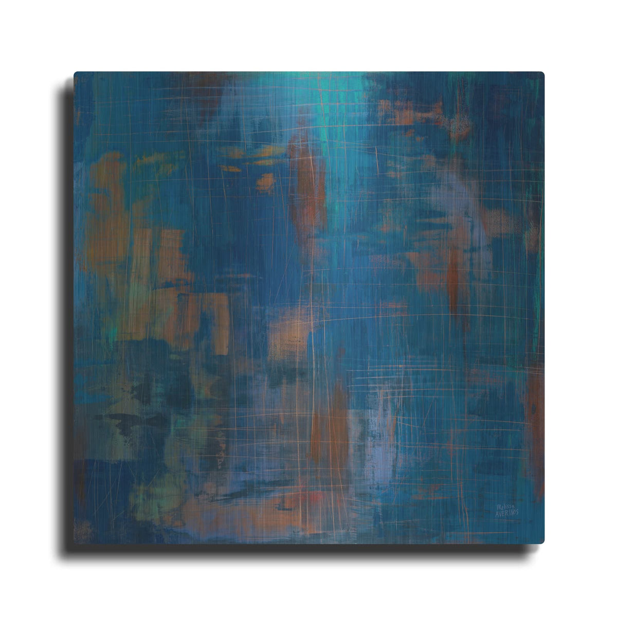 'Northern Lights' by Melissa Averinos – Metal Wall Art