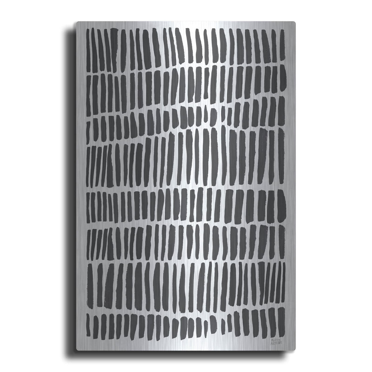 'Strokes Of Luck' by Melissa Averinos – Metal Wall Art