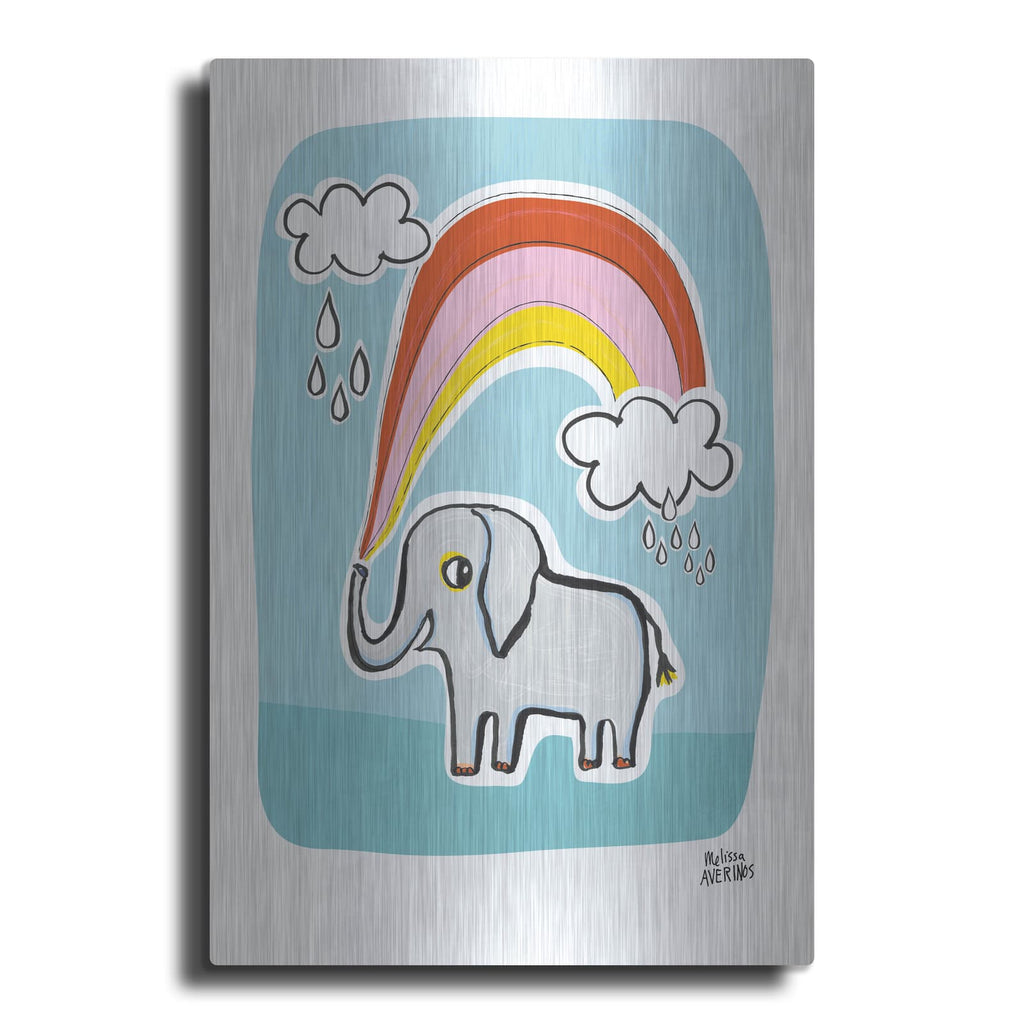 'Wild About You Elephant' by Melissa Averinos – Metal Wall Art