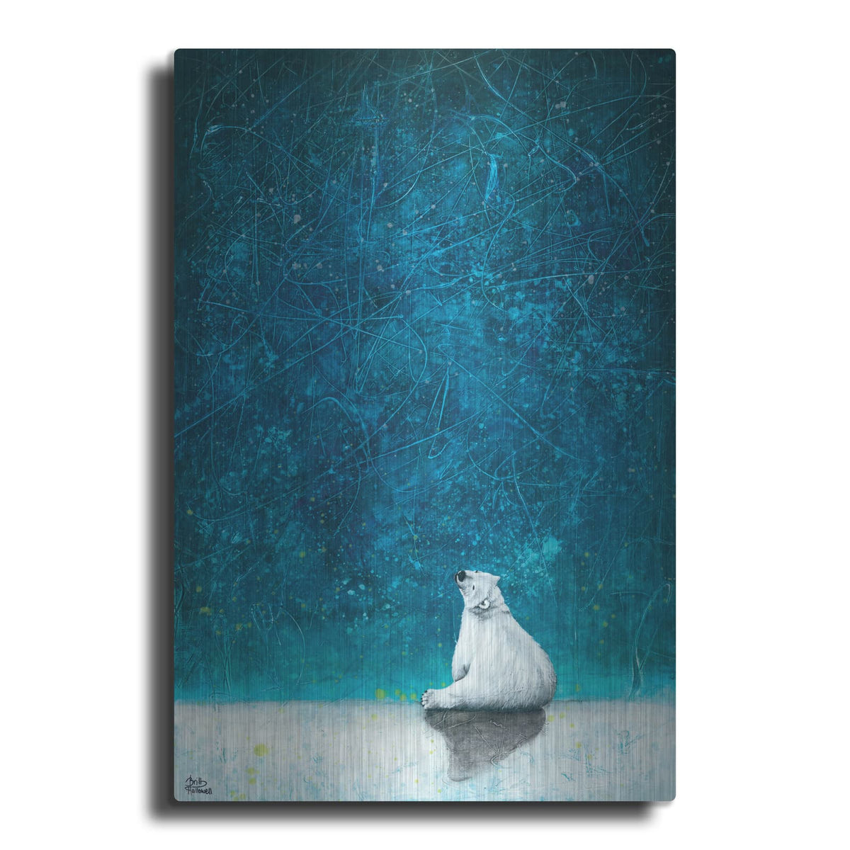 'Wishing on Stars' by Britt Hallowell – Metal Wall Art