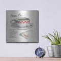 'American Diner 4' by Emily Adams – Metal Wall Art, 12x12 room view