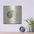 'Beach Treasures 3 Christmas' by Emily Adams – Metal Wall Art, 12x12 room view