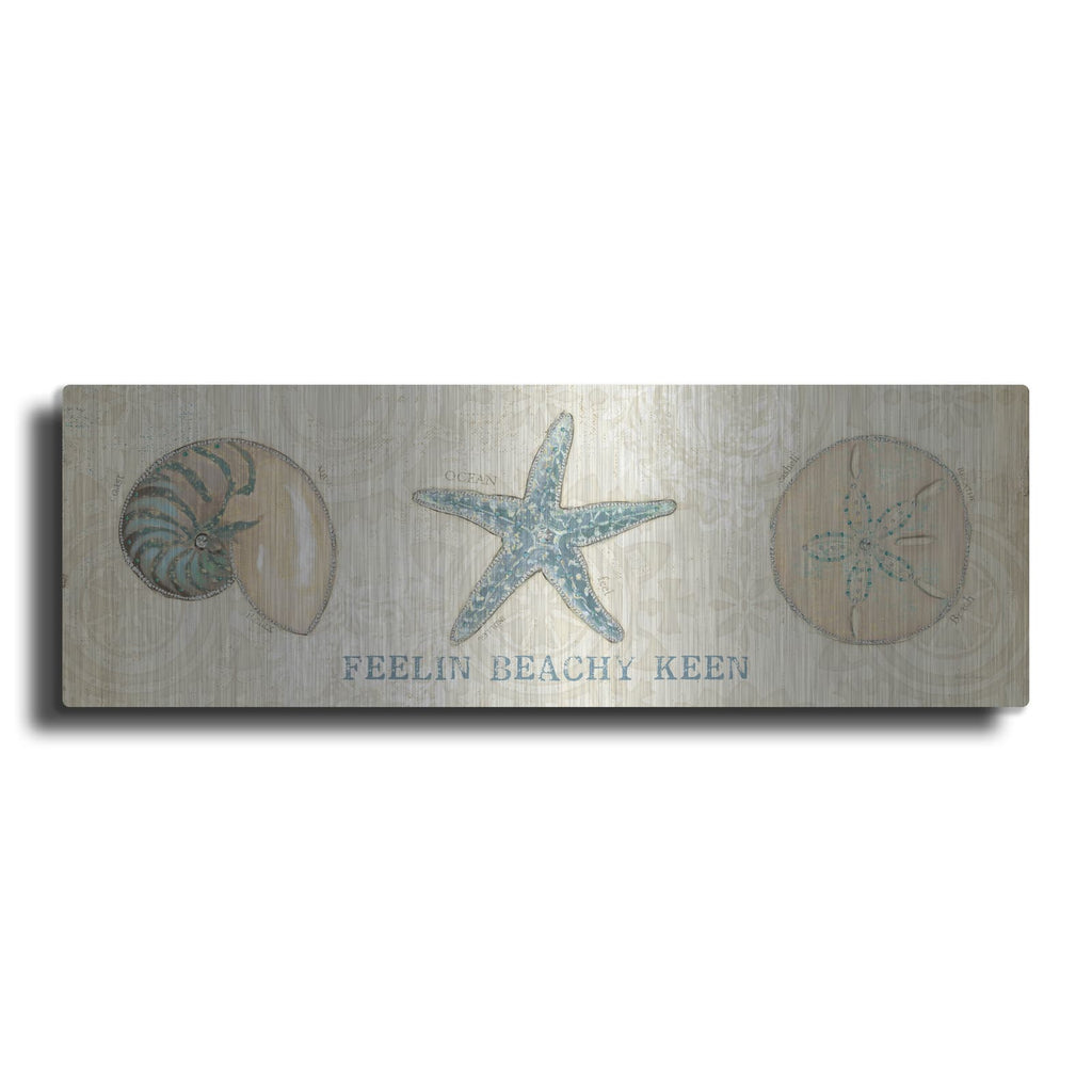 'Beach Treasures 7' by Emily Adams – Metal Wall Art