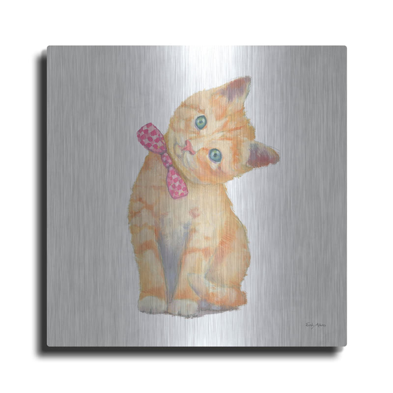 'Cutie Kitties 2' by Emily Adams – Metal Wall Art