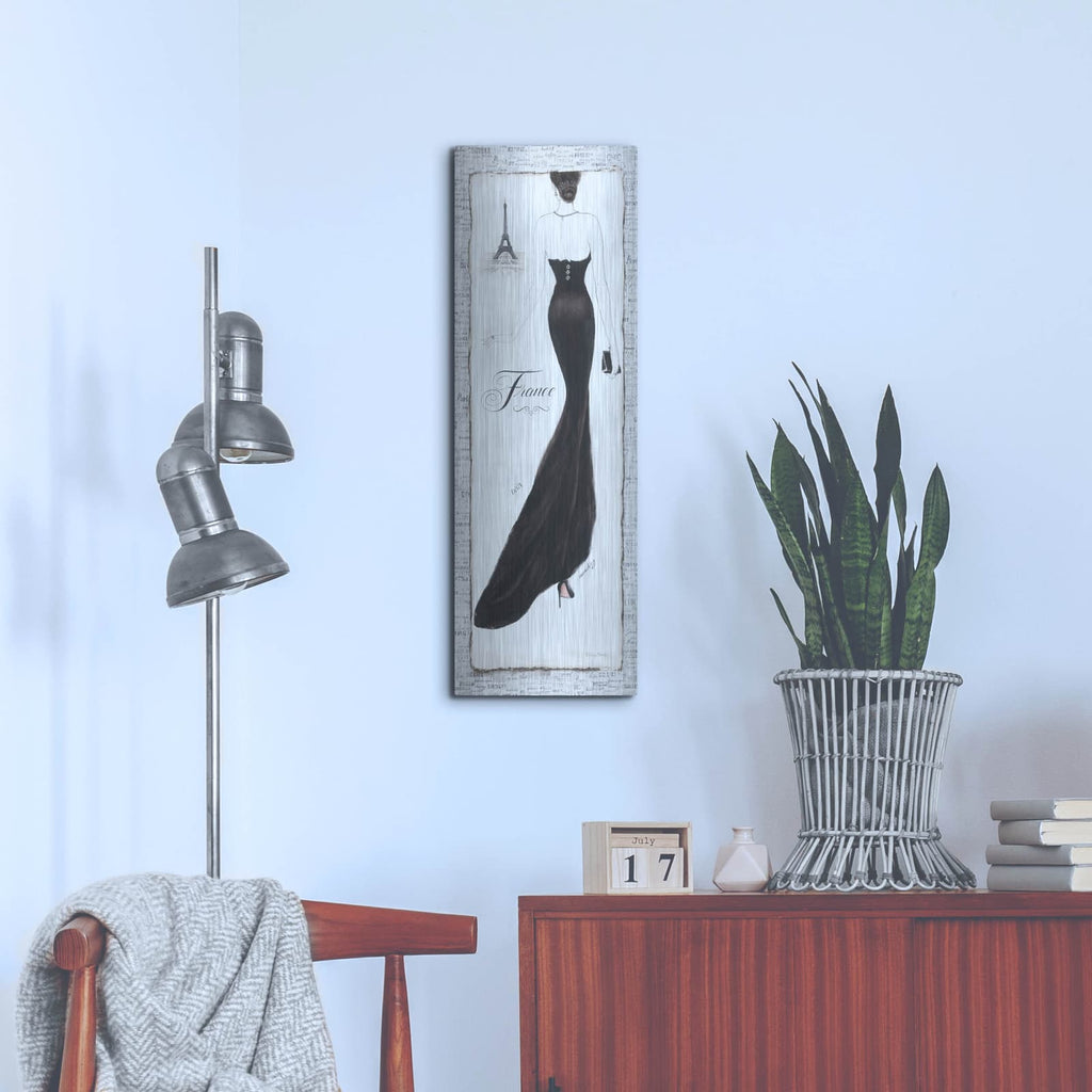 'Elegance 1' by Emily Adams – Metal Wall Art, 12x36 room view