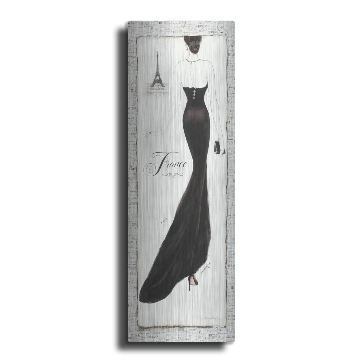 'Elegance 1' by Emily Adams – Metal Wall Art