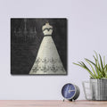 'French Couture 2' by Emily Adams – Metal Wall Art, 12x12 room view