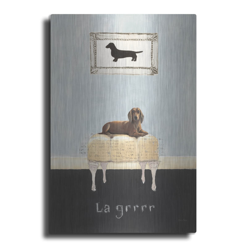 'La Grrr' by Emily Adams – Metal Wall Art
