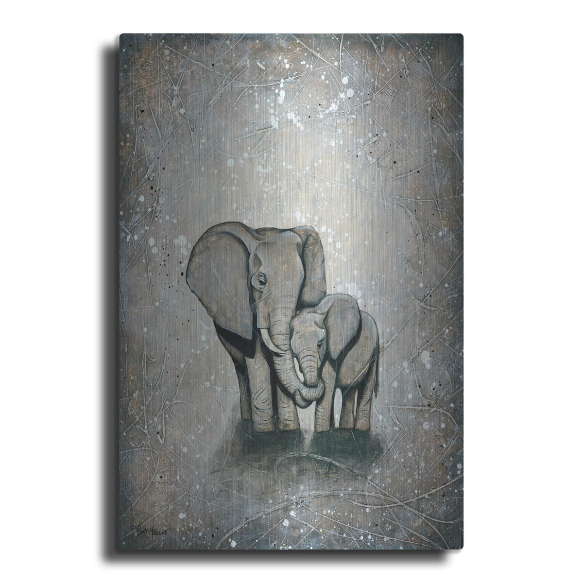 'My Love for You' by Britt Hallowell – Metal Wall Art