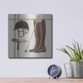 'Natural Charm 5' by Emily Adams – Metal Wall Art, 12x12 room view