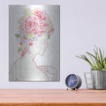 'She Dreams Of Roses 1' by Emily Adams – Metal Wall Art, 12x16 room view