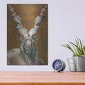 'Mighty Markhor' by Britt Hallowell – Metal Wall Art, 12x16 room view