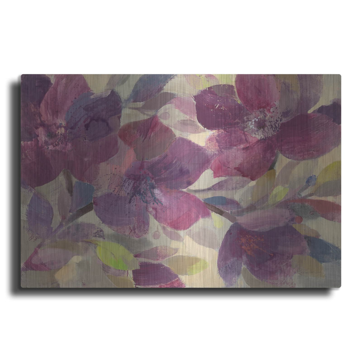 'Autumn Blooms' by Albena Hristova – Metal Wall Art