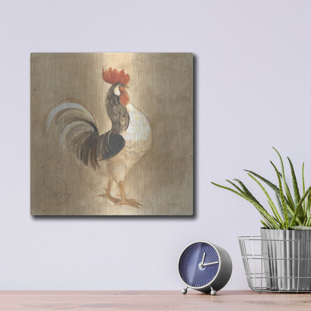 'Farm Friend 1' by Albena Hristova – Metal Wall Art, 12x12 room view