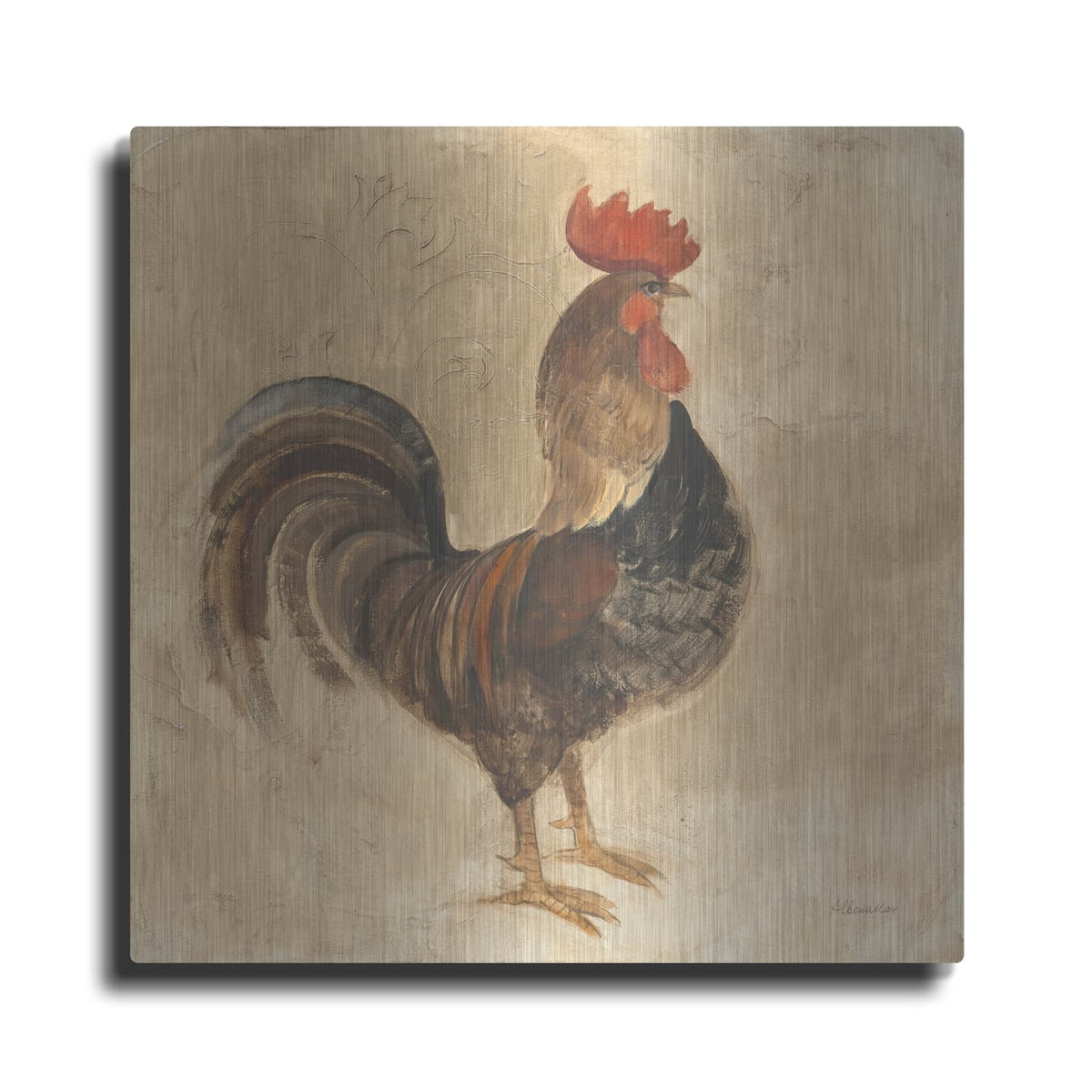 'Farm Friend 3' by Albena Hristova – Metal Wall Art