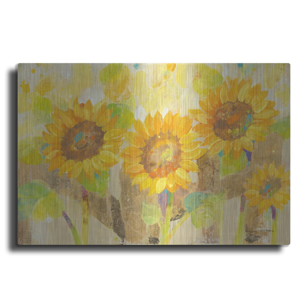 'Turn To The Sun' by Albena Hristova – Metal Wall Art