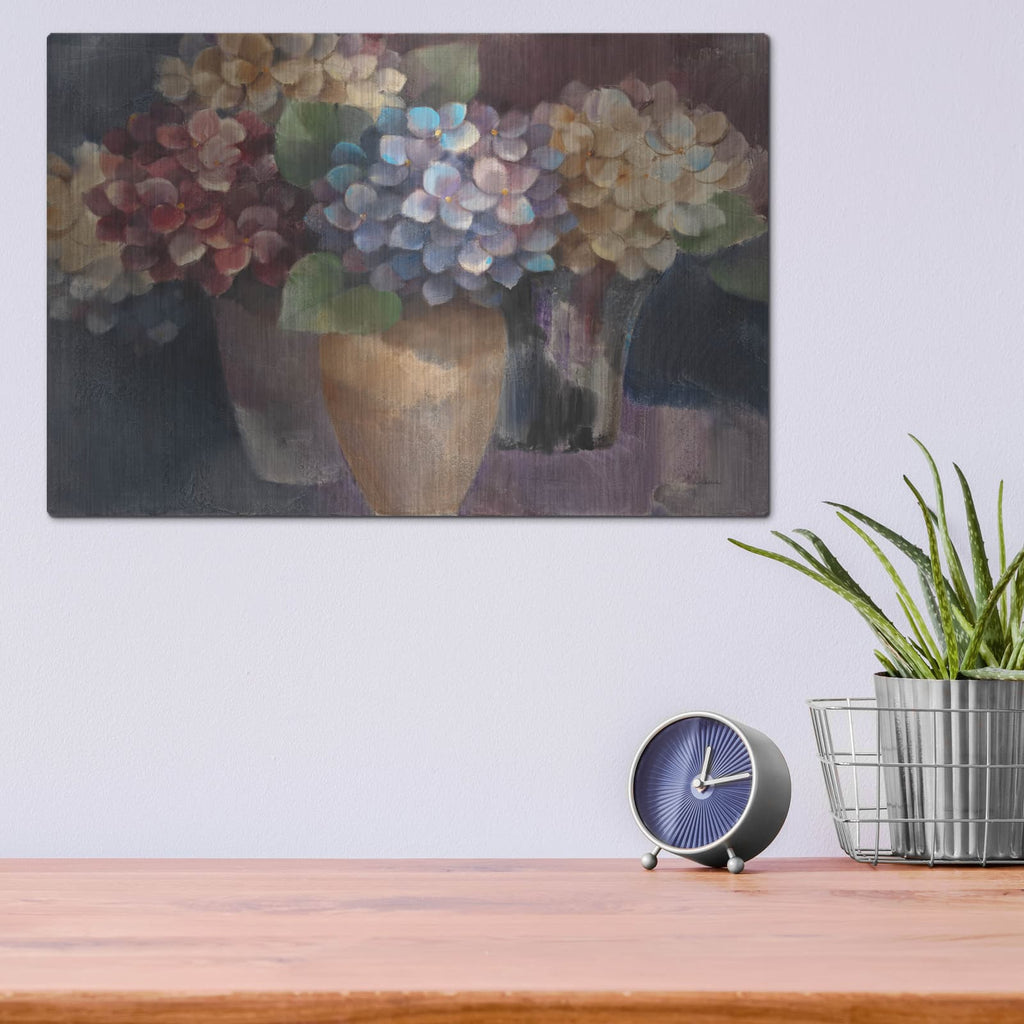 'Perfectly Purple' by Albena Hristova – Metal Wall Art, 16x12 room view