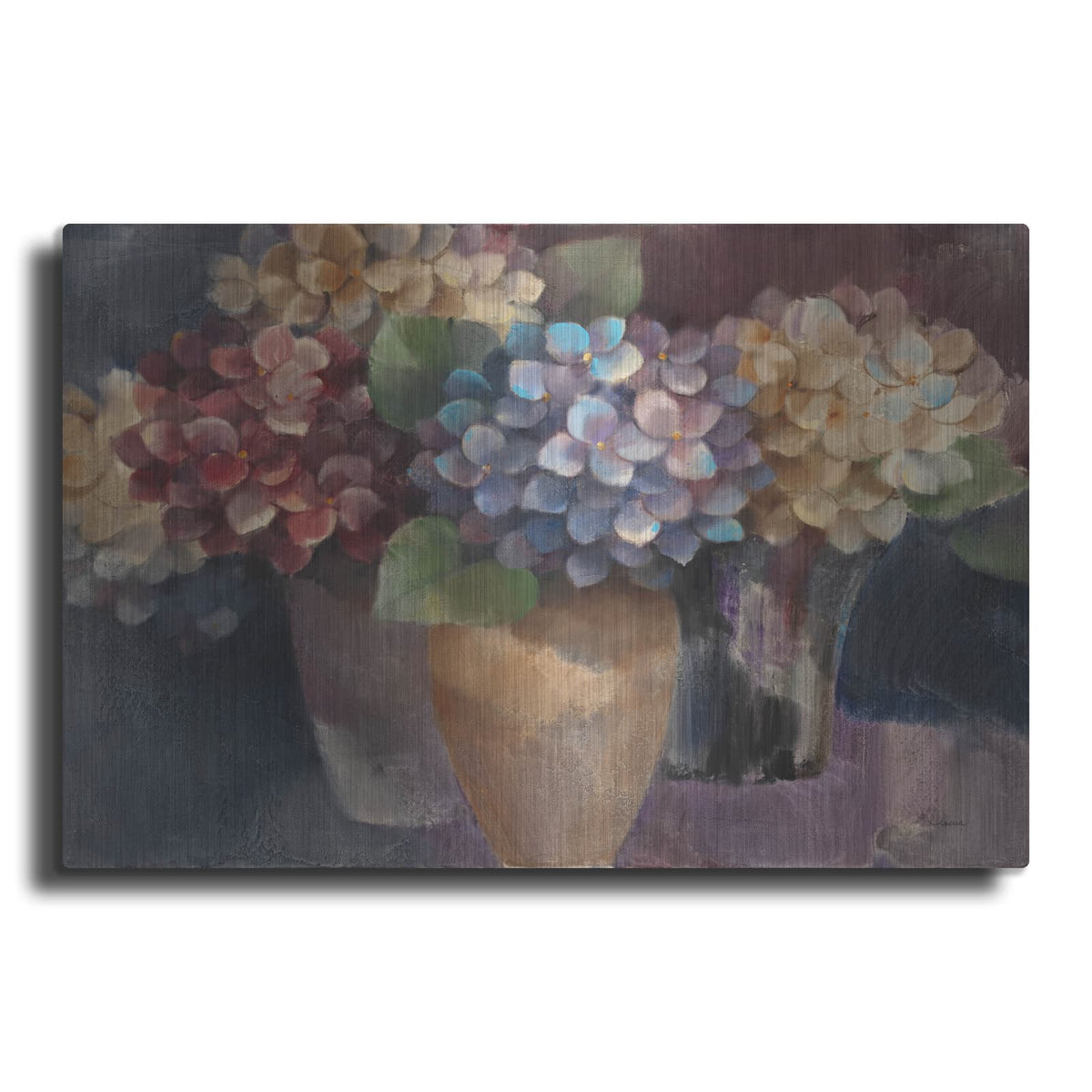 'Perfectly Purple' by Albena Hristova – Metal Wall Art