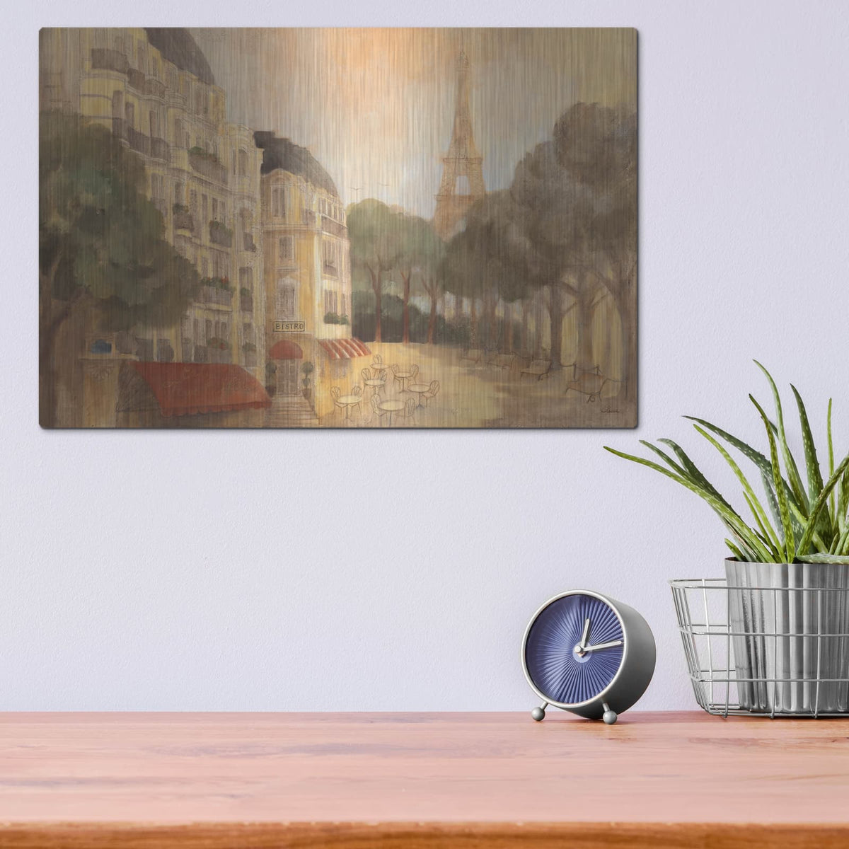 'Twilight From The Balcony' by Albena Hristova – Metal Wall Art, 16x12 room view