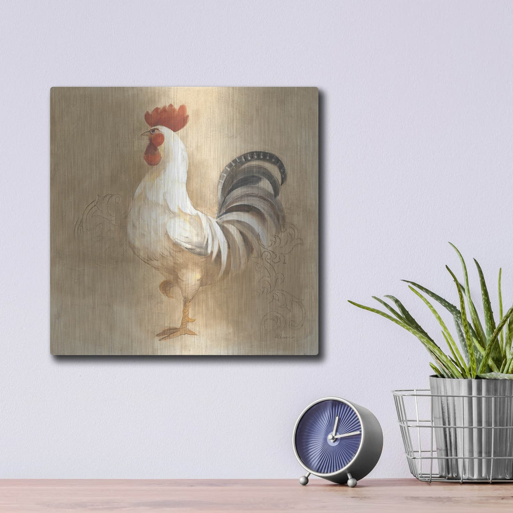 'Farm Friend 4' by Albena Hristova – Metal Wall Art, 12x12 room view