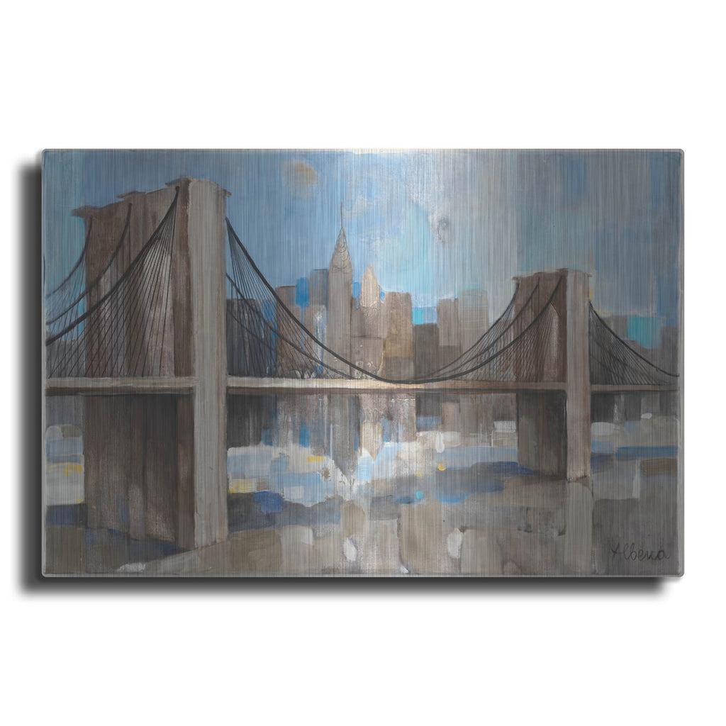'Spanning The East River' by Albena Hristova – Metal Wall Art