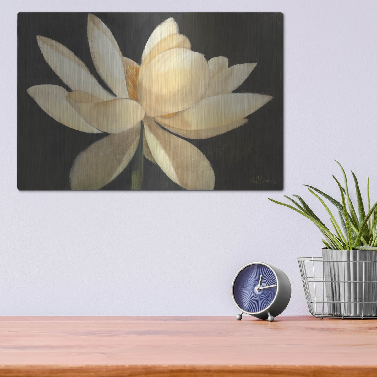 'Unfolding' by Albena Hristova – Metal Wall Art, 16x12 room view