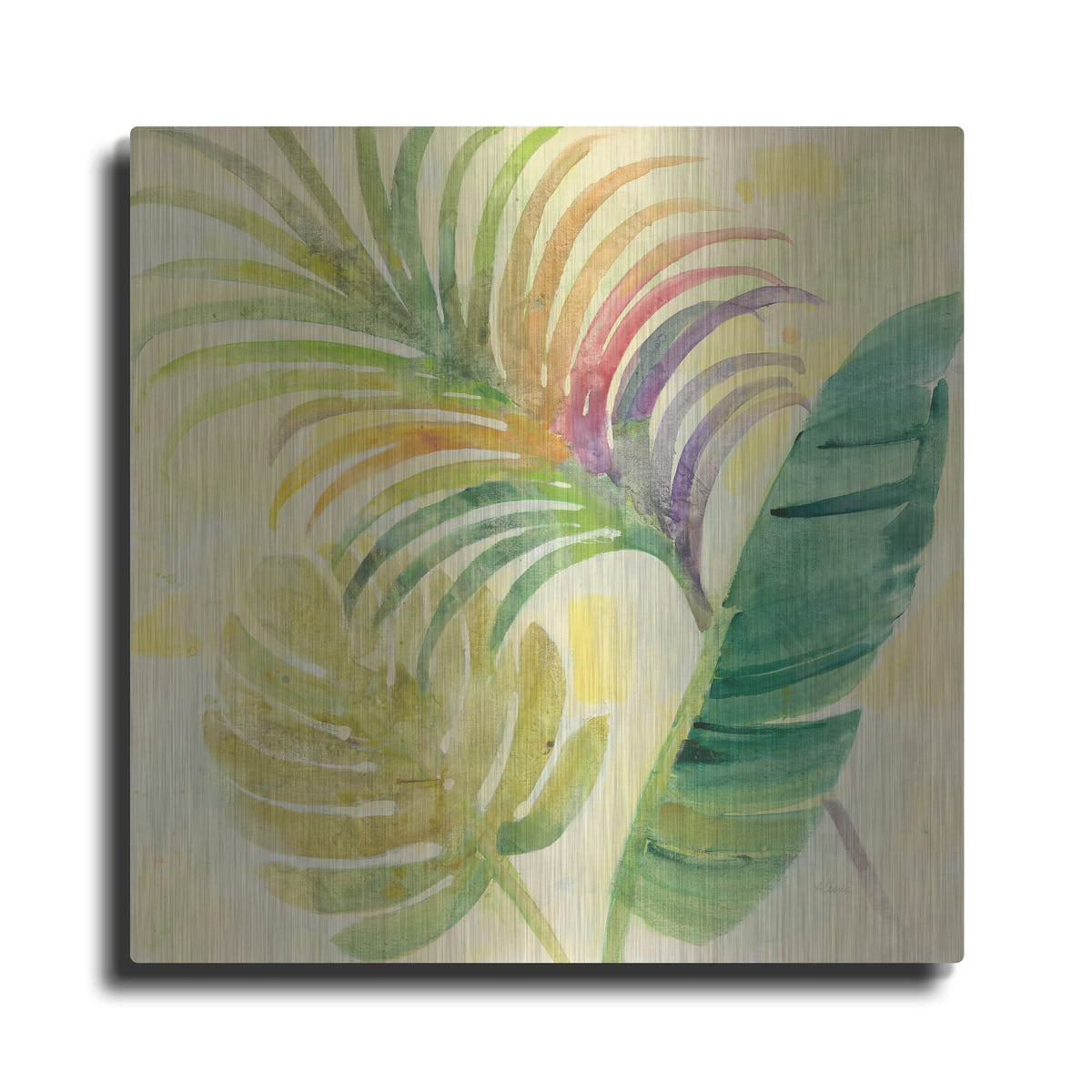 'Tropical Delight 2' by Albena Hristova – Metal Wall Art