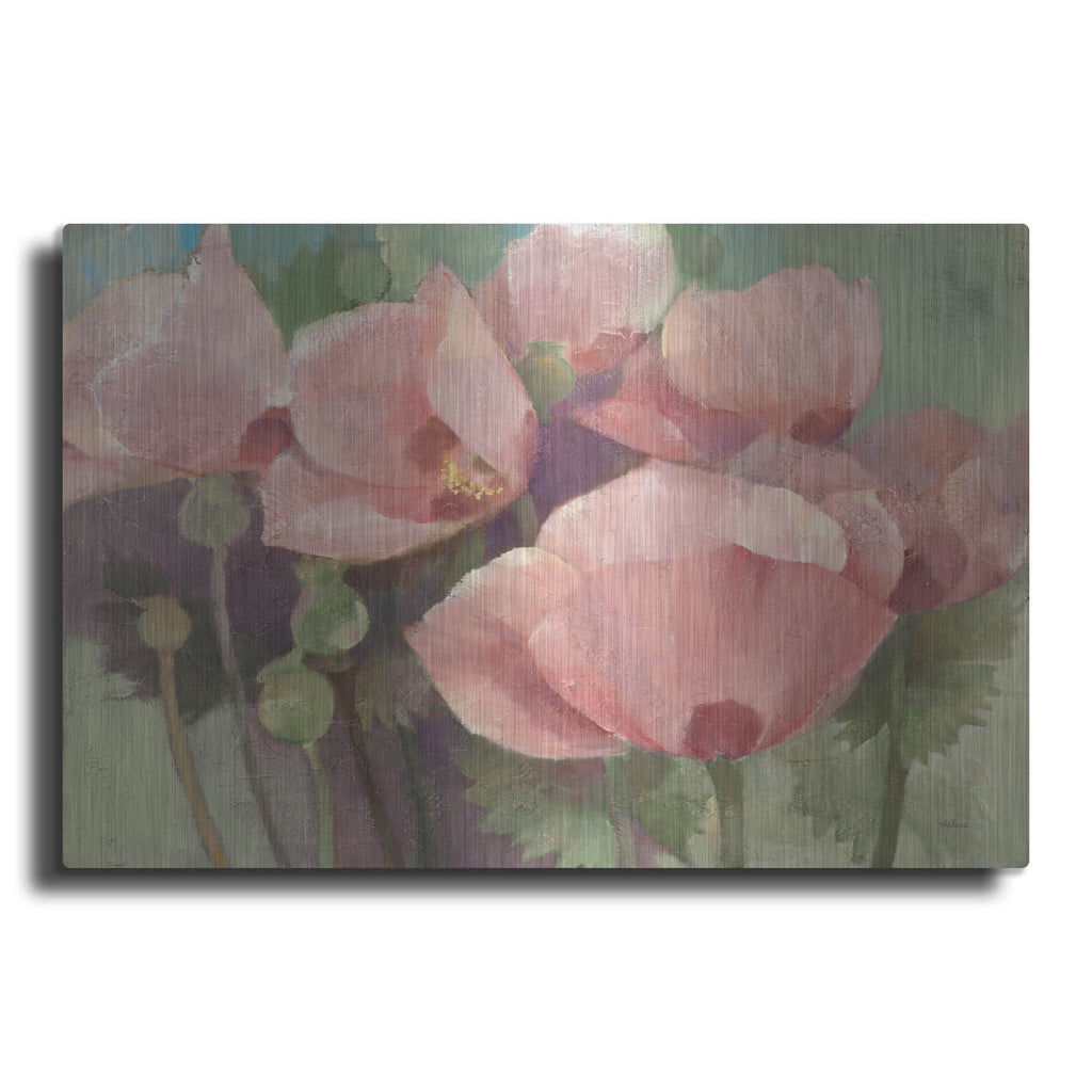 'Just Poppies' by Albena Hristova – Metal Wall Art