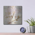 'Elegance I Pink' by Albena Hristova – Metal Wall Art, 12x12 room view