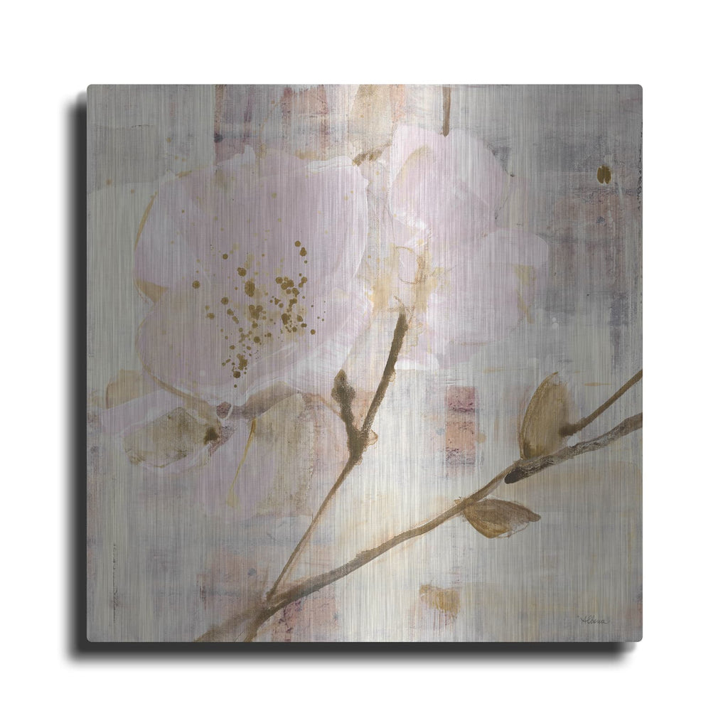 'Elegance I Pink' by Albena Hristova – Metal Wall Art